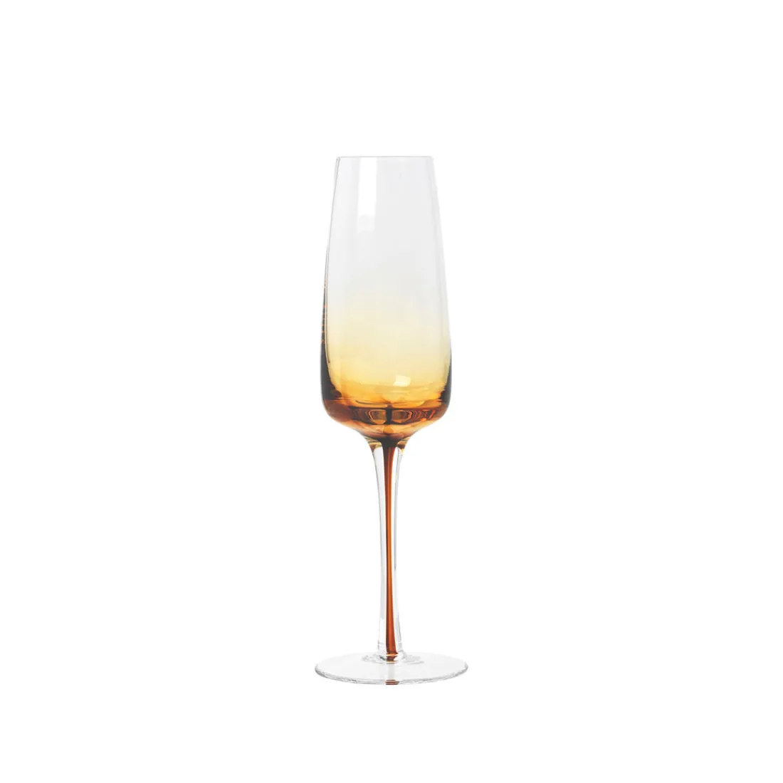 Broste Copenhagen Amber Champagnerglas