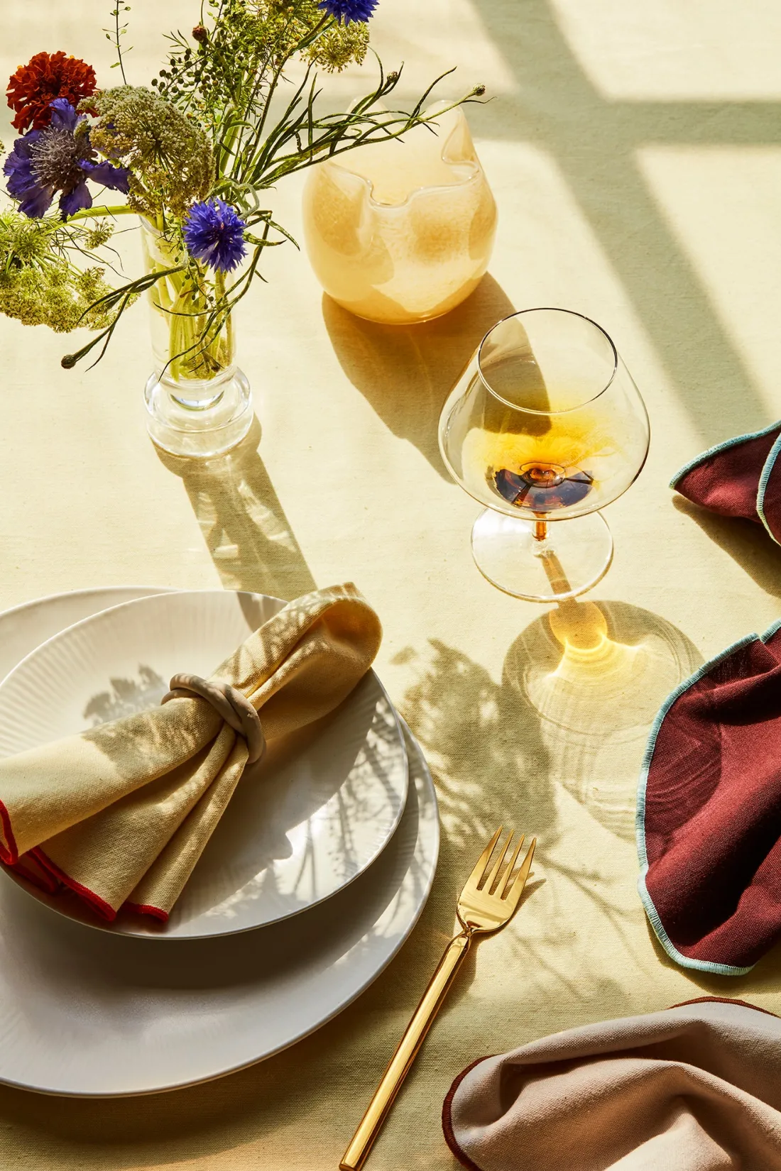 Broste Copenhagen Amber Cognacglas