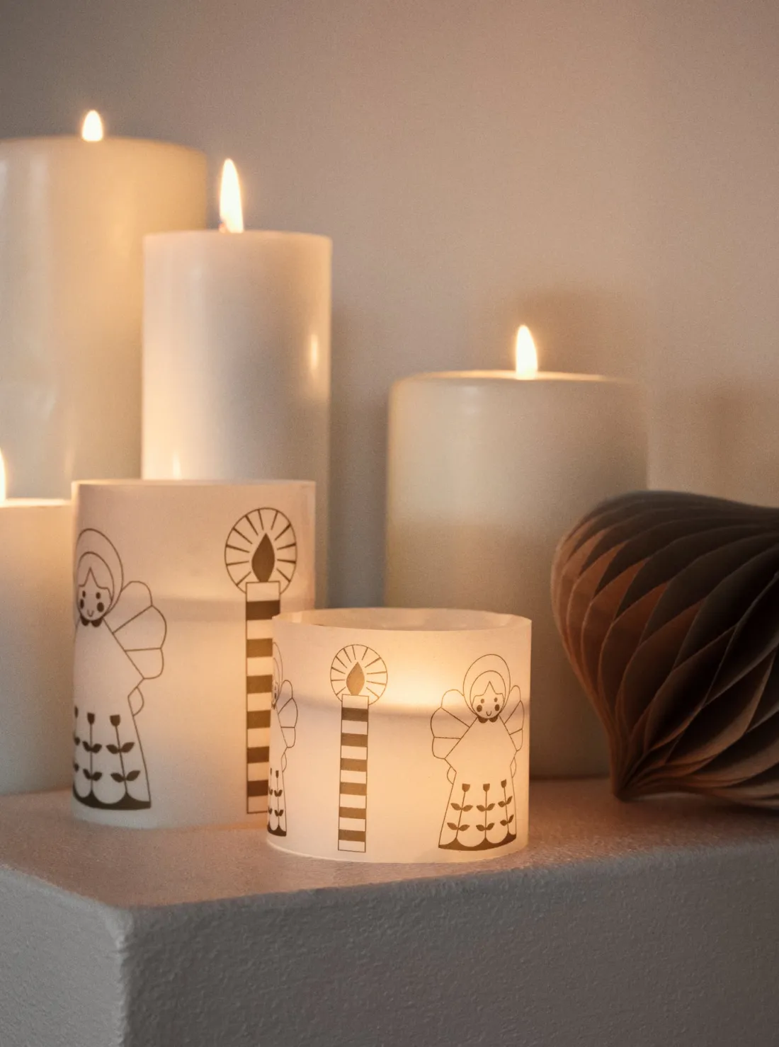 Broste Copenhagen Fairy Tale Pergamentkerze