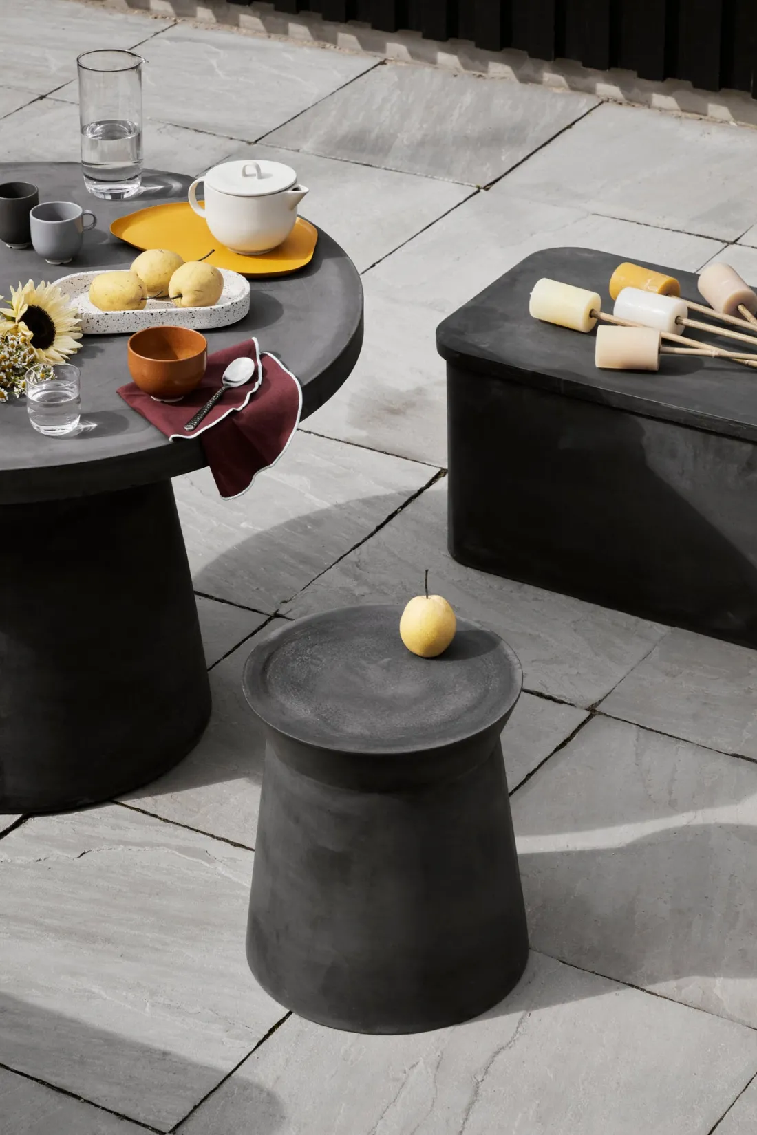 Broste Copenhagen Fiber Hocker