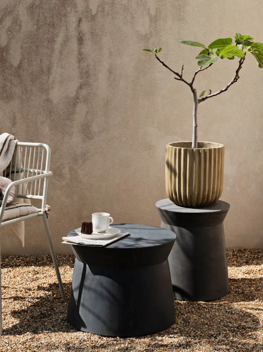 Broste Copenhagen Fiber Hocker