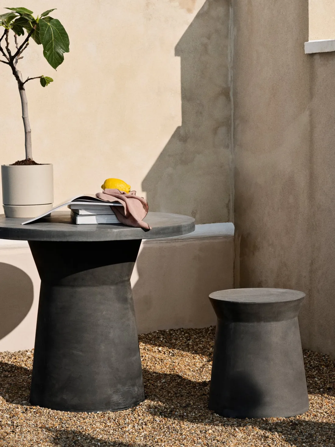 Broste Copenhagen Fiber Hocker