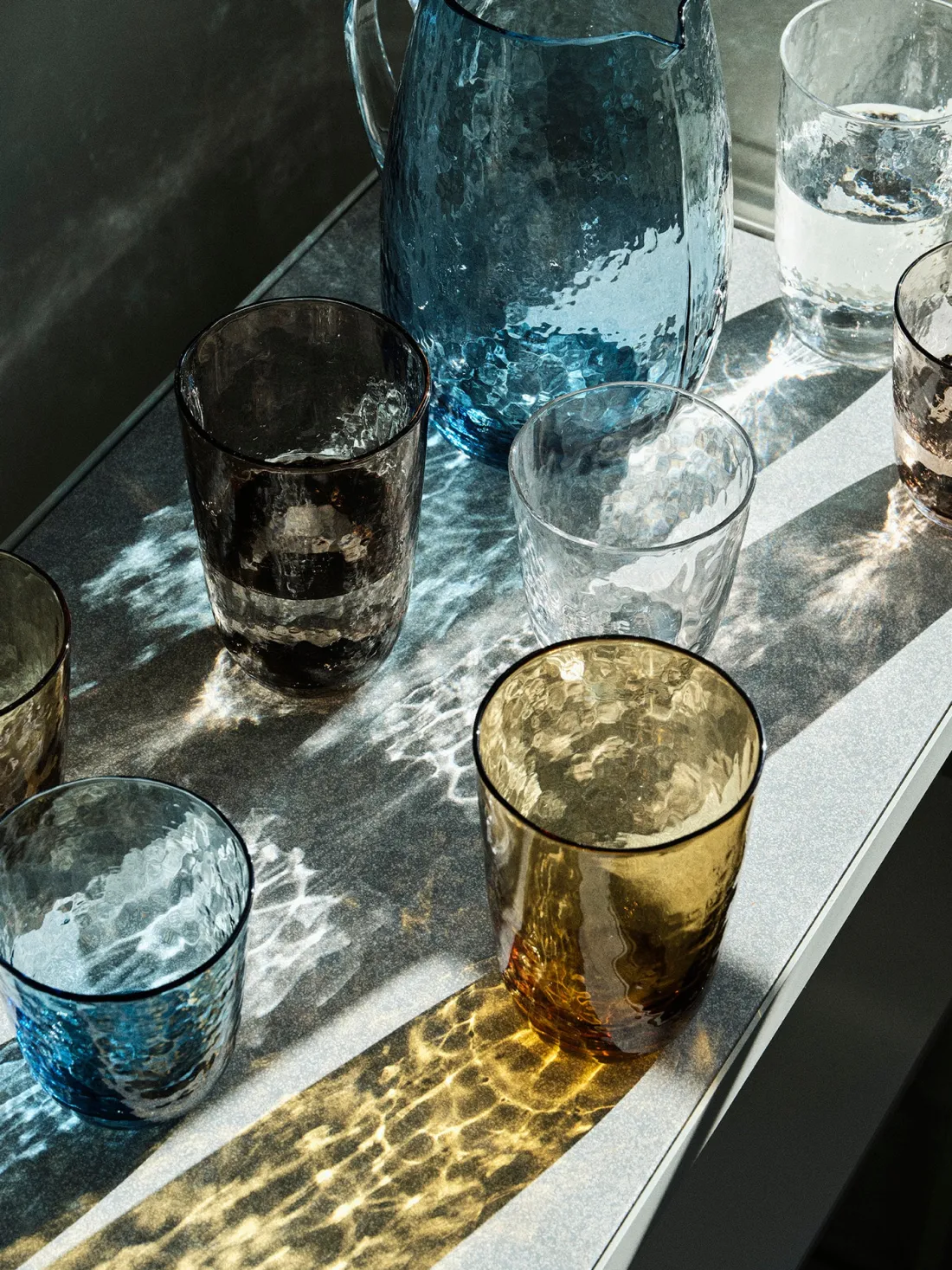 Broste Copenhagen Hammered Glas