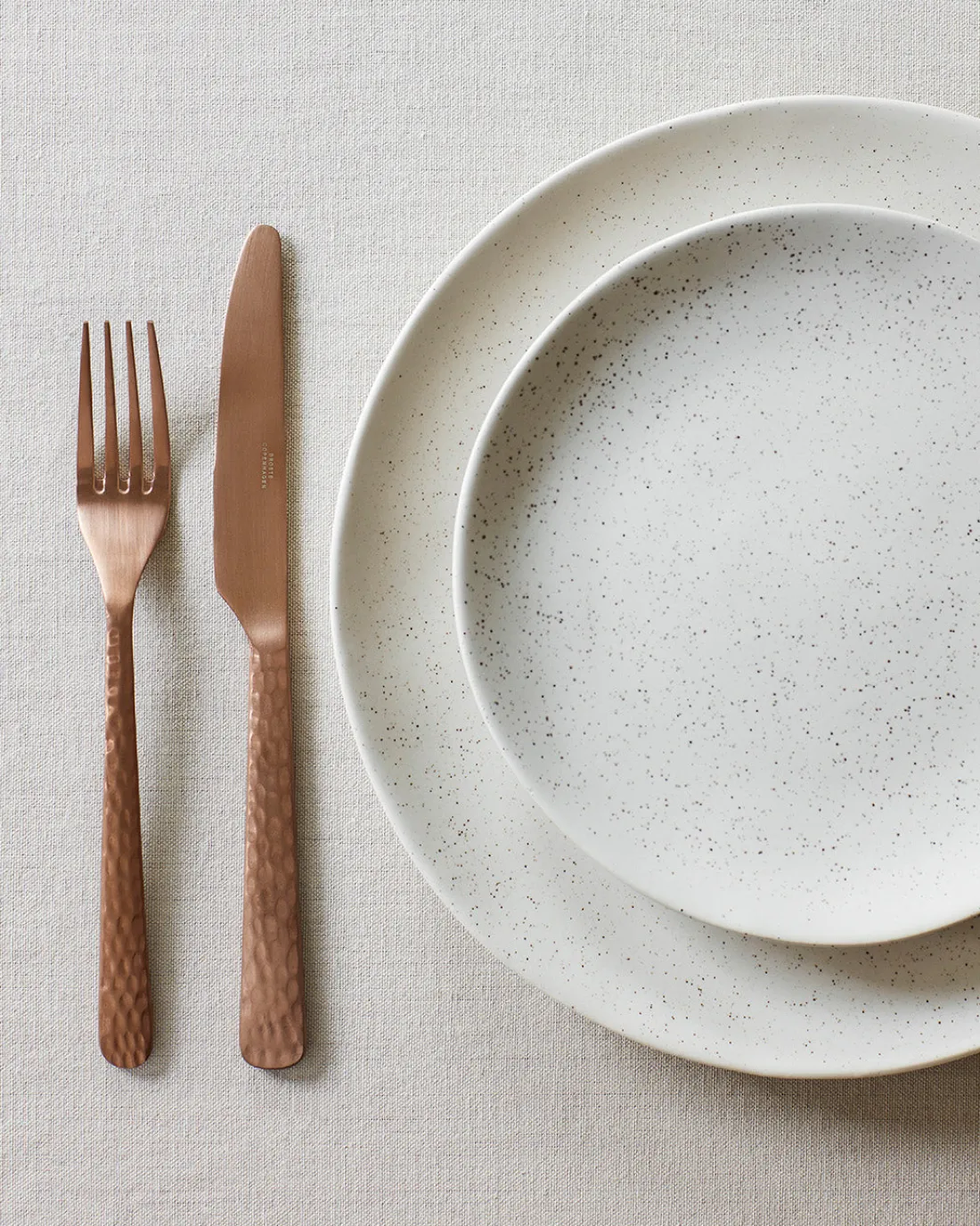 Broste Copenhagen Hune hammered Besteck