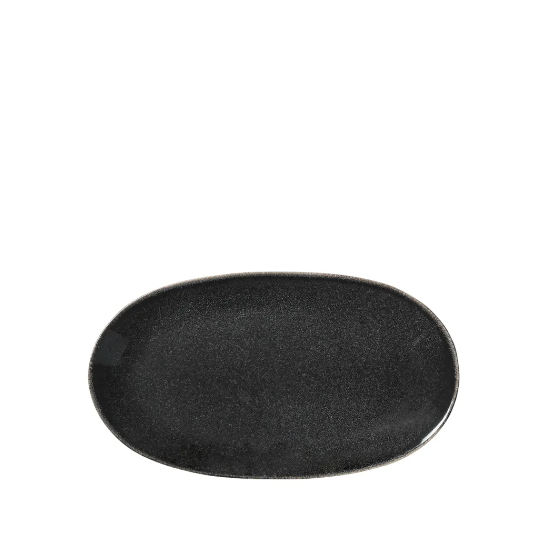 Broste Copenhagen Nordic Coal Platte oval