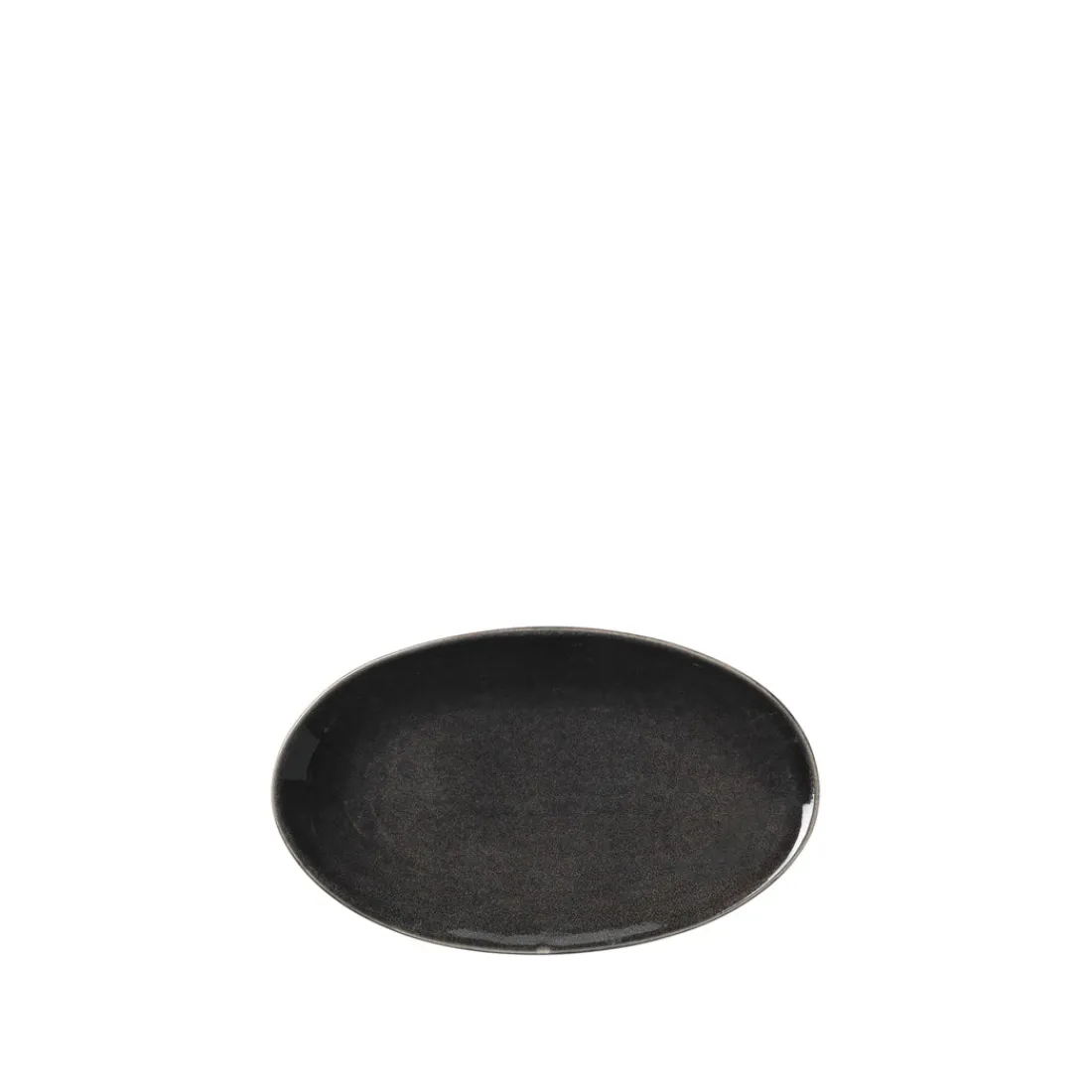 Broste Copenhagen Nordic Coal Platte oval