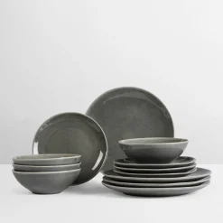 Broste Copenhagen Nordic Rain Geschirsets mittag für vier