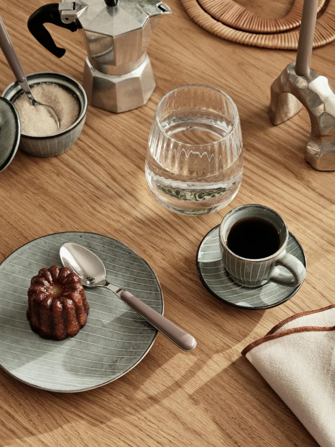 Broste Copenhagen Nordic Sea Espressotasse mit Untertasse