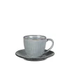 Broste Copenhagen Nordic Sea Tasse mit Untertasse