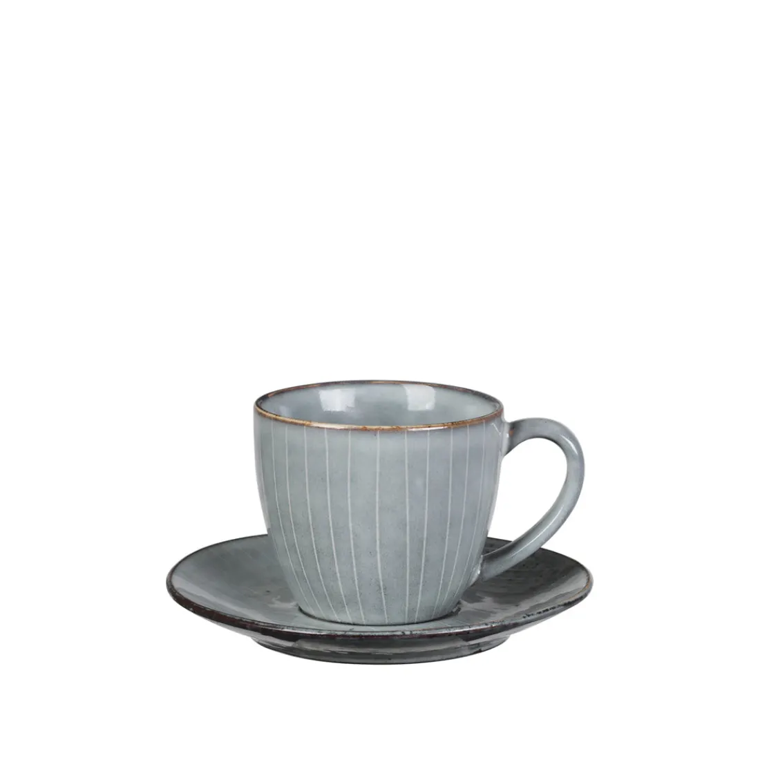 Broste Copenhagen Nordic Sea Tasse mit Untertasse