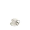 Broste Copenhagen Nordic Vanilla Espressotasse mit Untertasse