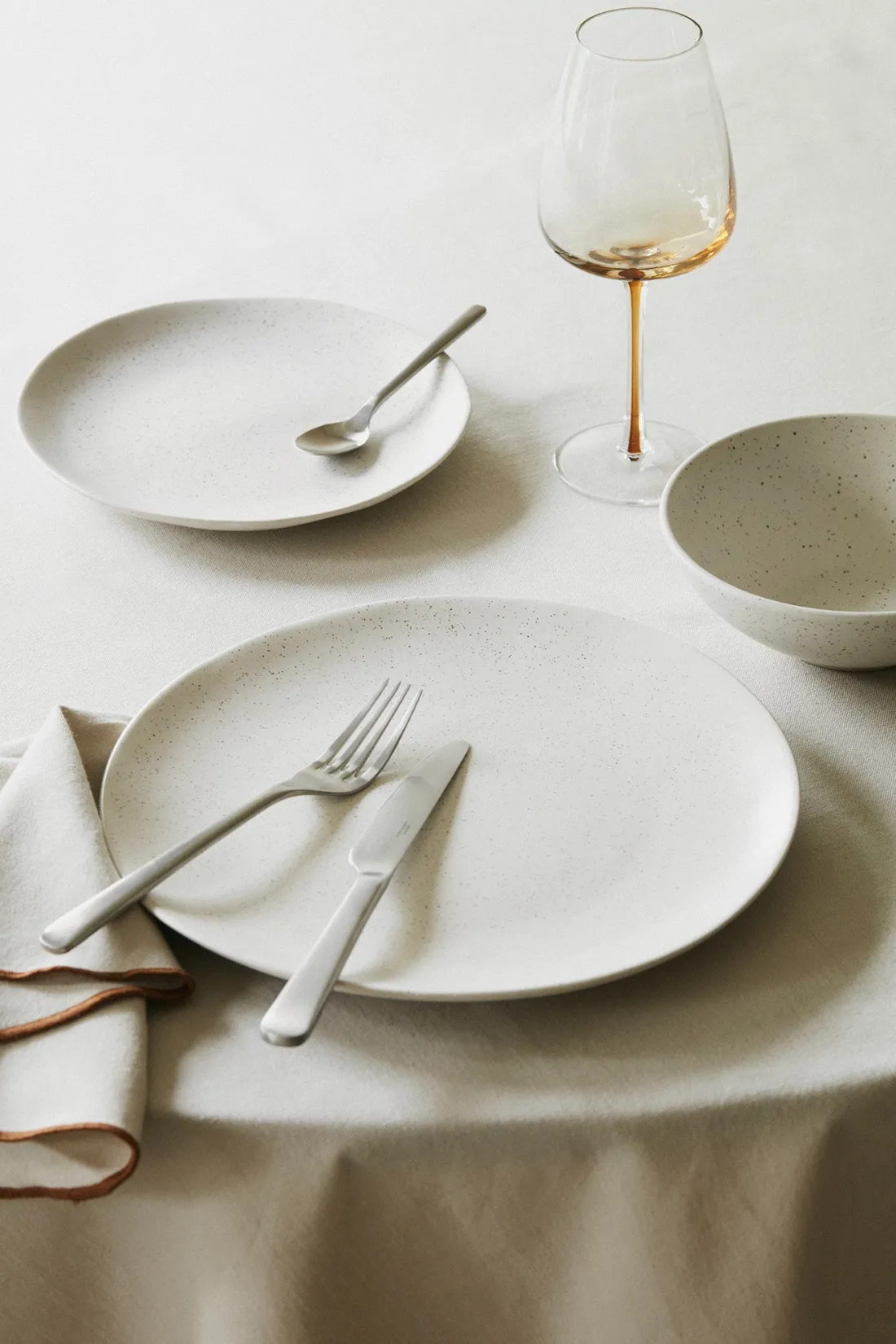 Broste Copenhagen Nordic Vanilla Geschirsets mittag für zwei