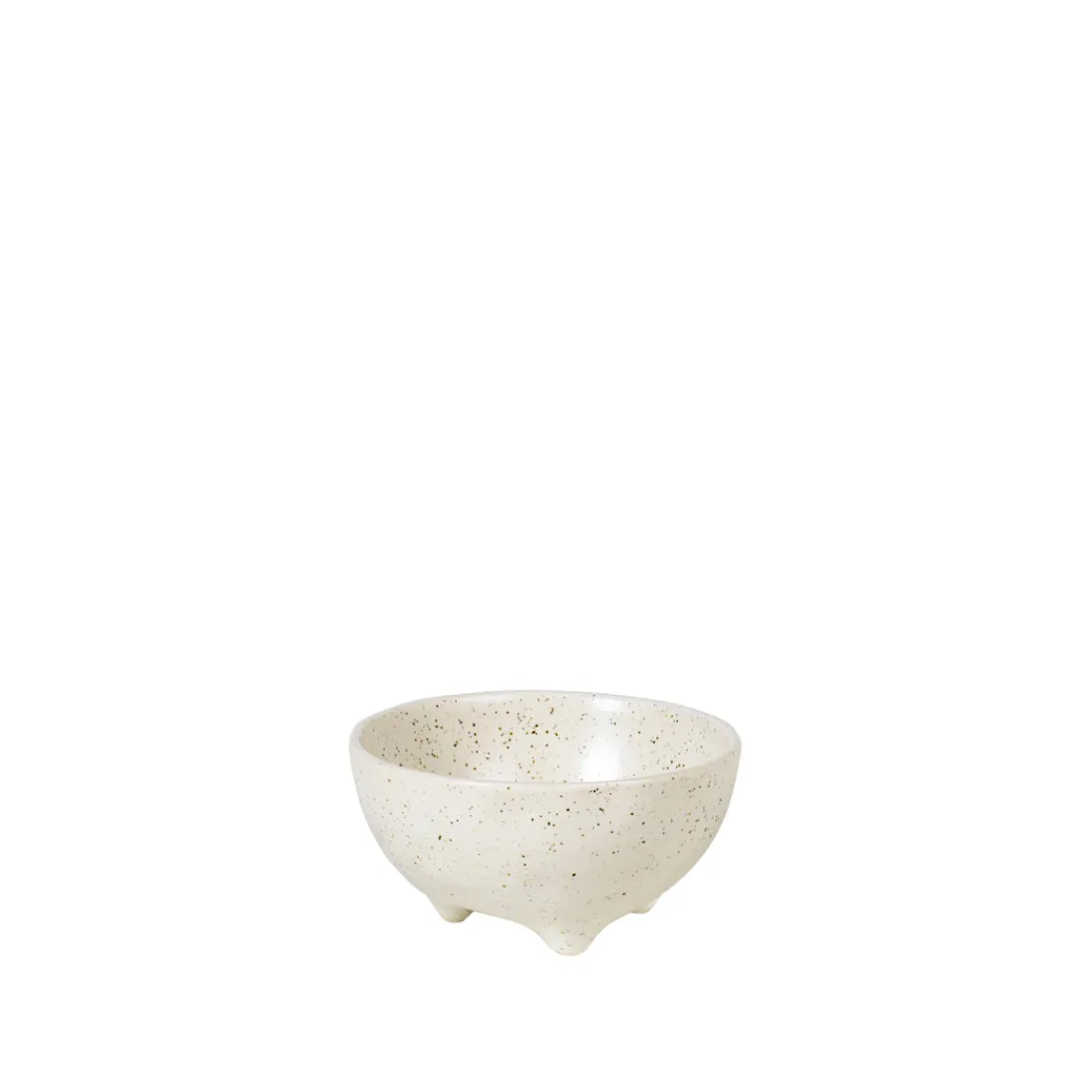 Broste Copenhagen Nordic Vanilla Schüssel mit kleinen Füßen