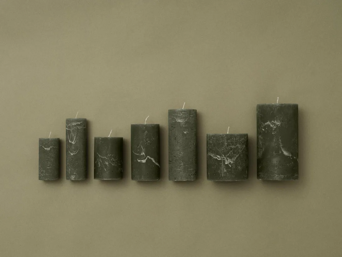 Broste Copenhagen Rustic Stumpenkerze