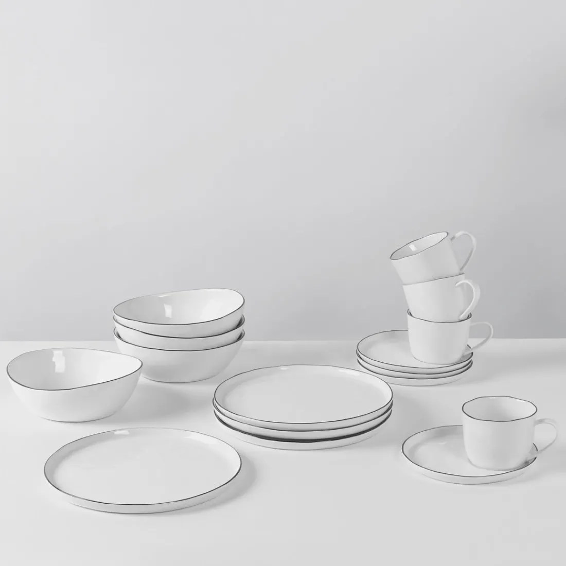 Broste Copenhagen Salt Frühstücksset für vier