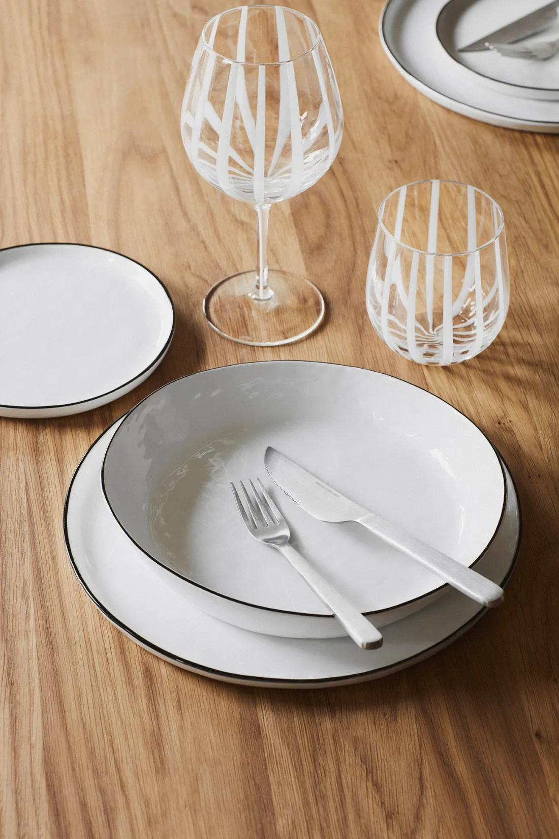 Broste Copenhagen Salt Geschirsets mittag für zwei