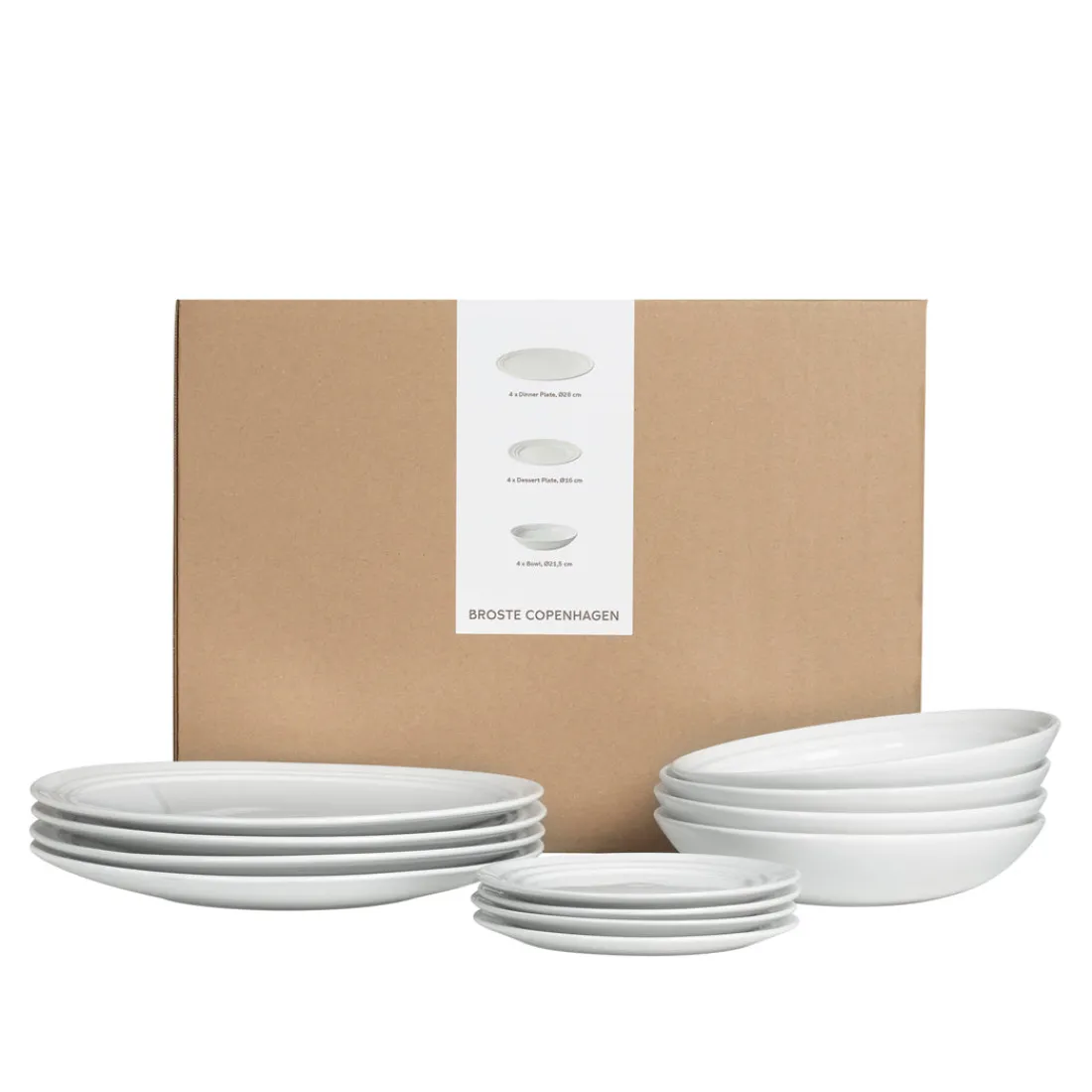 Broste Copenhagen Stevns Geschirsets mittag für vier