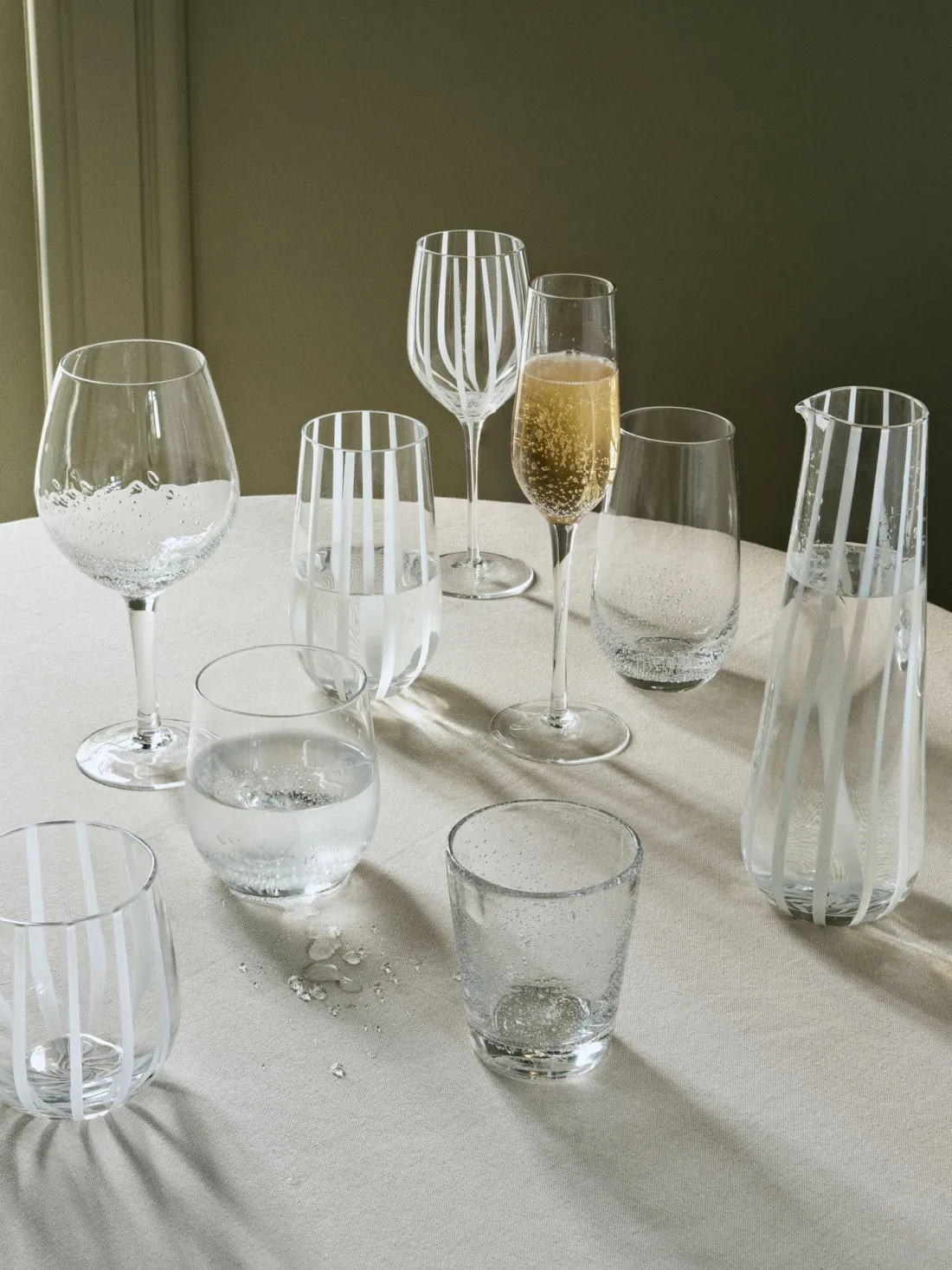 Broste Copenhagen Stripe Glas